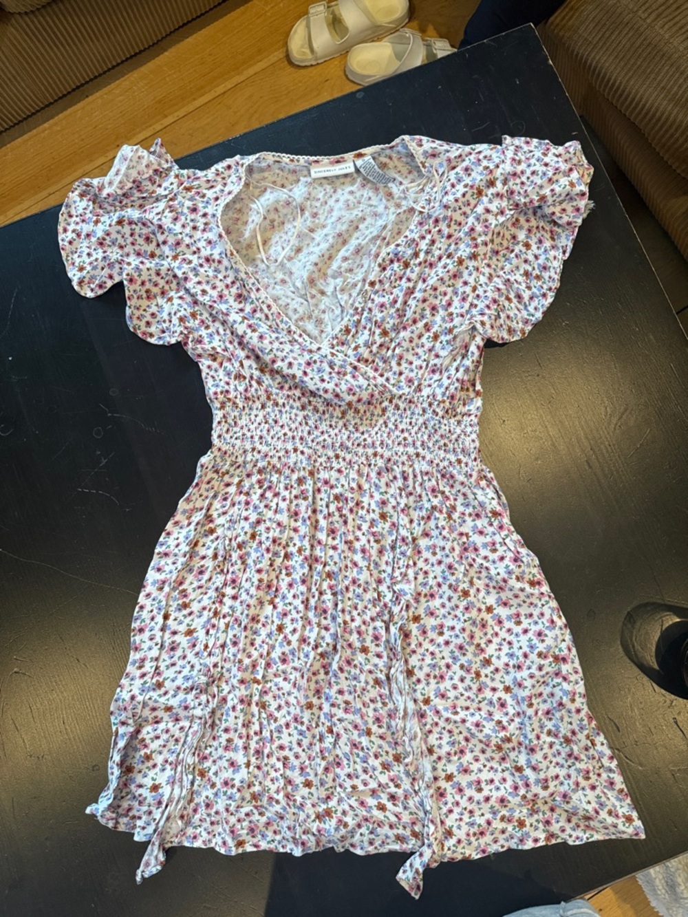 Sincerely Jules dress with Pink Floral Print